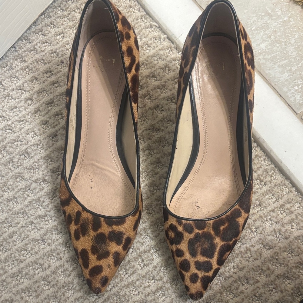 Marc Fisher Leopard Print Heels
